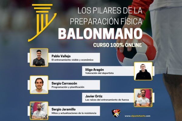 PIlares de la Preparación Física Balonmano