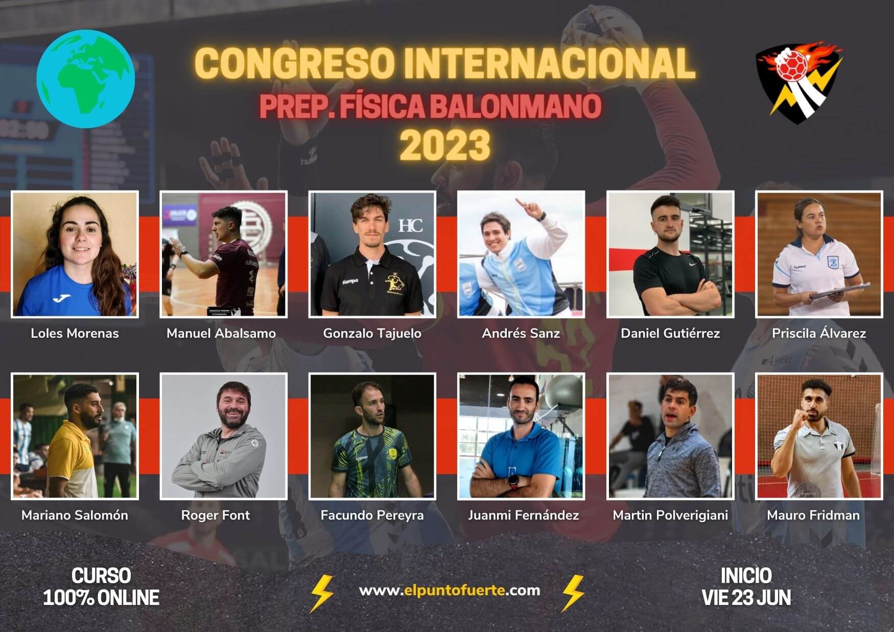 Congreso preparación fisica balonmano