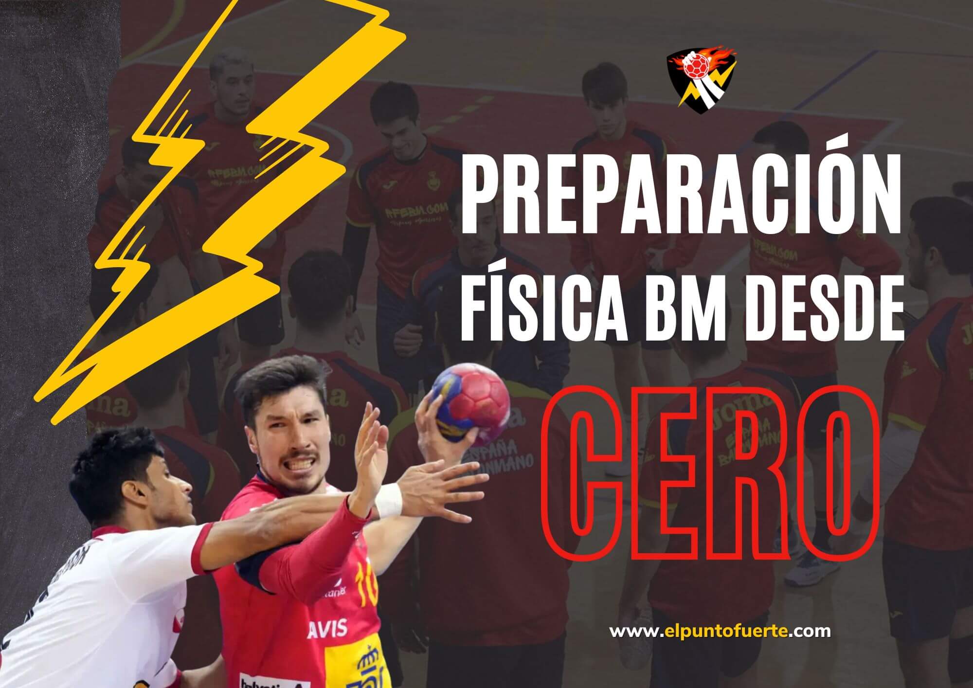 preparación física balonmano principiantes